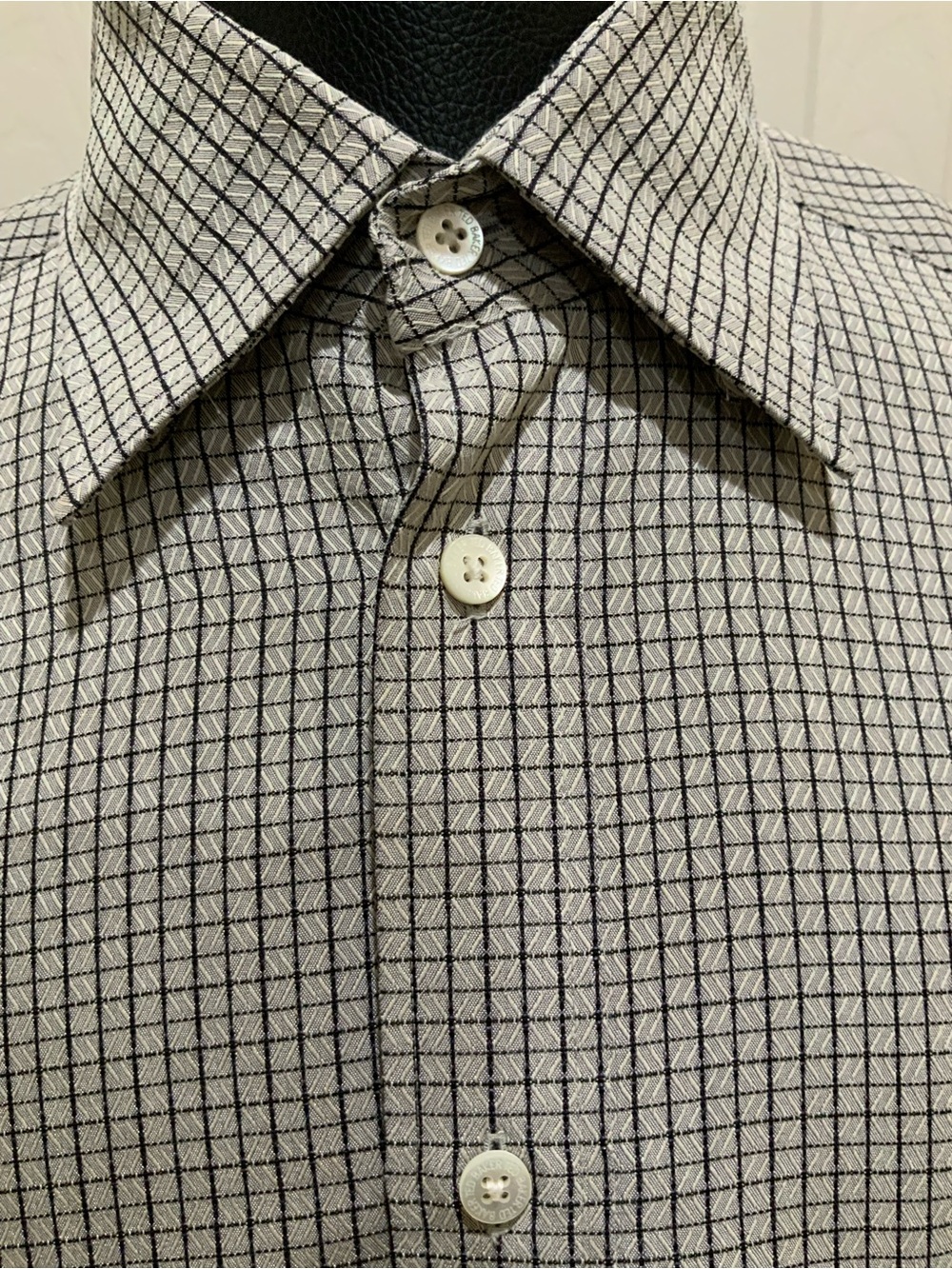 Ted Baker Men’s long sleeve checked button front shirt dress shirt